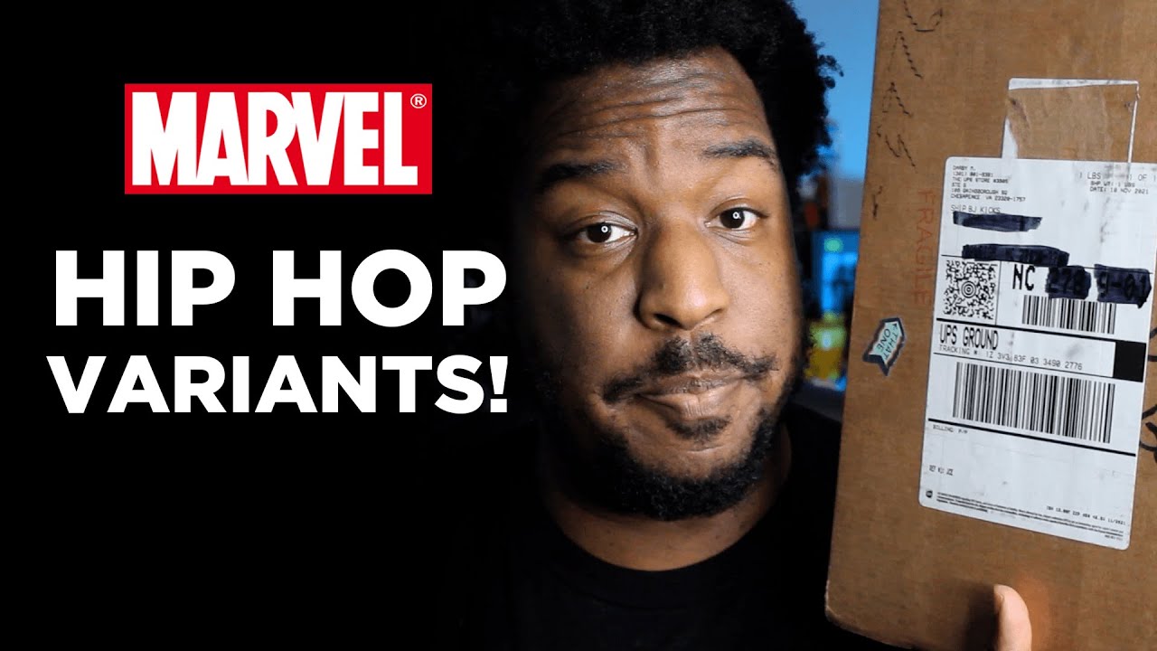 SURPRISE COMIC BOOK UNBOXING! MARVEL HIP HOP VARIANTS