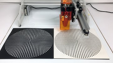 LASER DRAWING 06 | Engraving & Cutting Paper with Aufero Laser (Creative Coding, Processing)