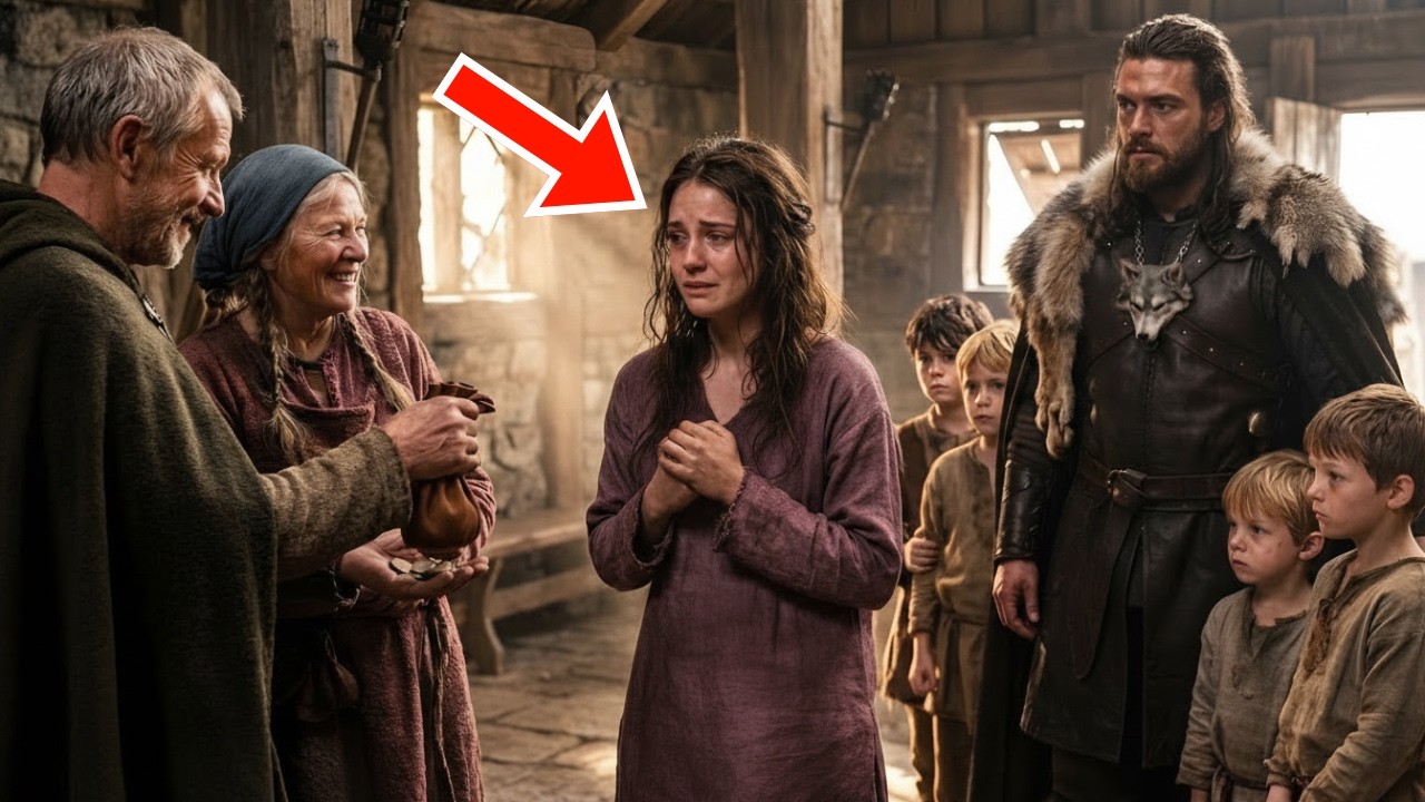 Jej rodzice sprzedali ją, ponieważ była bezpłodna — aż samotny król alfa z 4 szczeniakami ją kupił