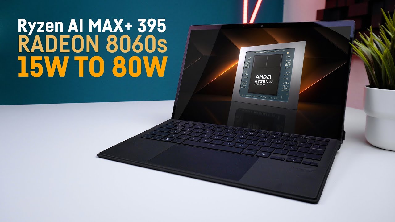 Ryzen AI MAX+ 395 & Radeon 8060s: Efficiency Test from 15W up to 80W