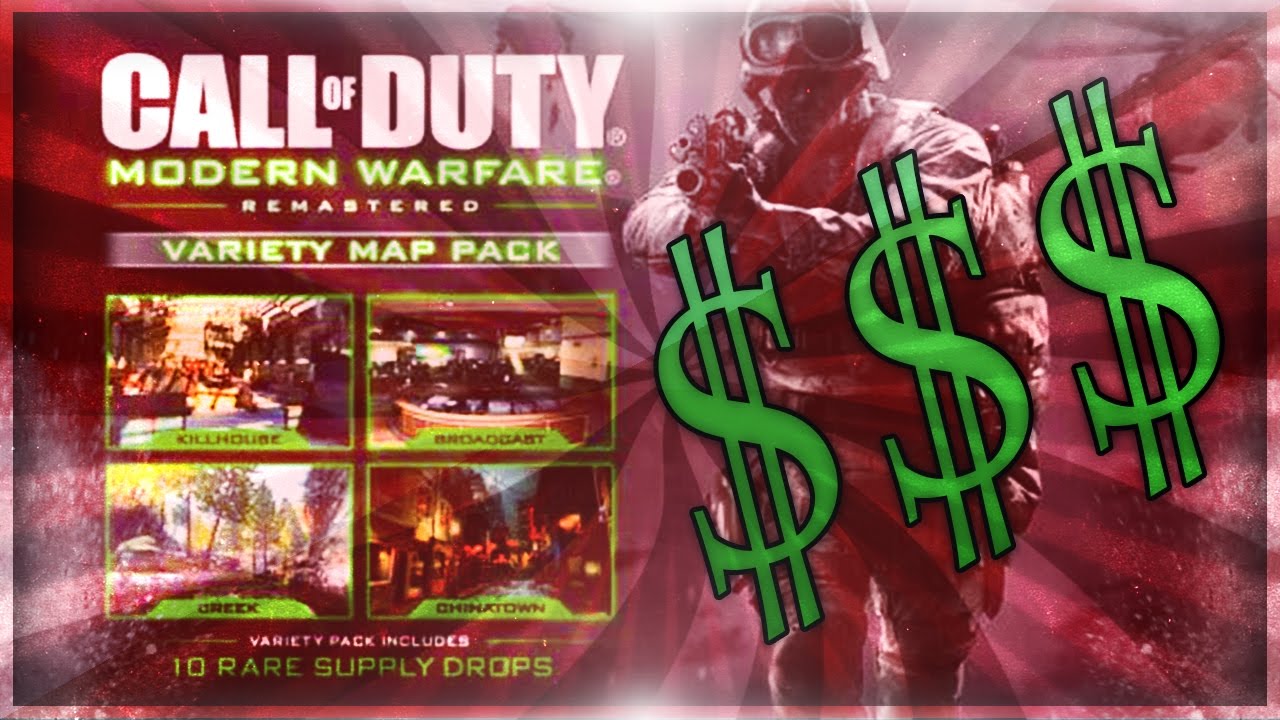 Unnecessary: Charging for the Modern Warfare Remastered Variety Map Pack