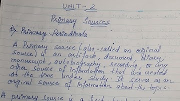 BLI 222 NOTES || UNIT 2|| IGNOU BLIS NOTES.