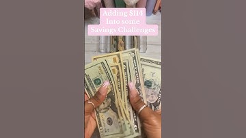 Adding $114 Into My Savings Challenges | 100 Envelope | 50 Envelope | 12 Month Savings Challenge |