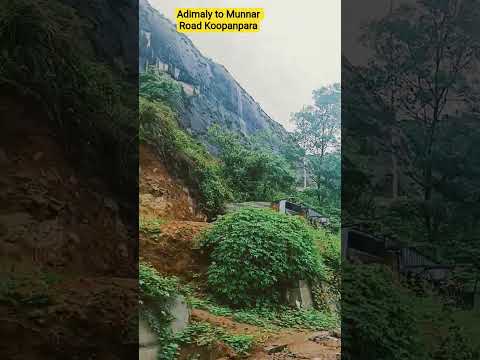 കൂമ്പൻപാറയിലെ മഴക്കാല മായാജാലം 🌧️ | Adimali Munnar Route Waterfalls | Kerala Monsoon Beauty
