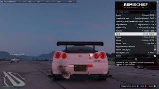 Celebrity FiveM  GTA nissan mines r34 r35 engine swap Wealth