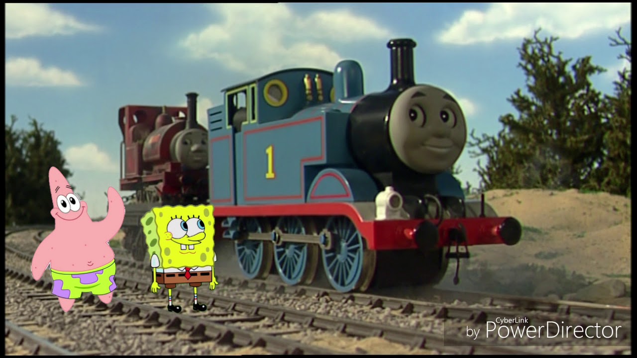 Thomas & Skarloey meets SpongeBob SquarePants & Patrick Star - YouTube