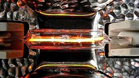 Glowing Halogen Bulb (Slow-Motion Videos)