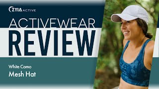 Activewear Review: White Camo Mesh Hat #960