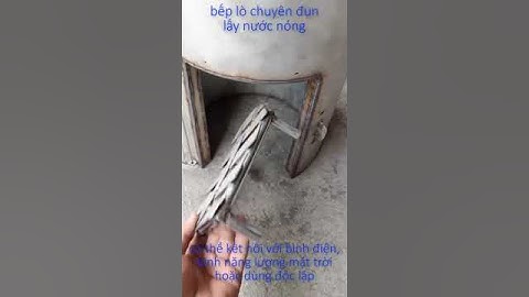 Ứng dụng của bếp lò nước nóng Thành Luân