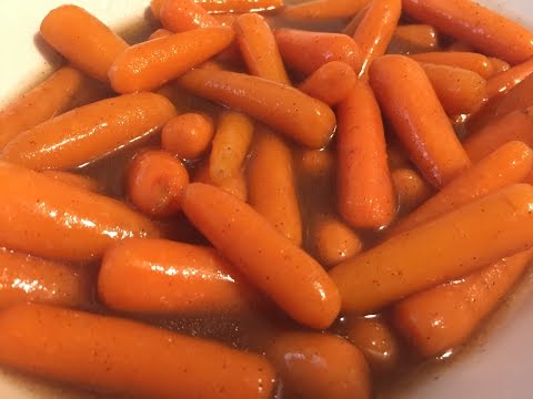 Instant Pot Maple Butter Glazed Baby Carrots