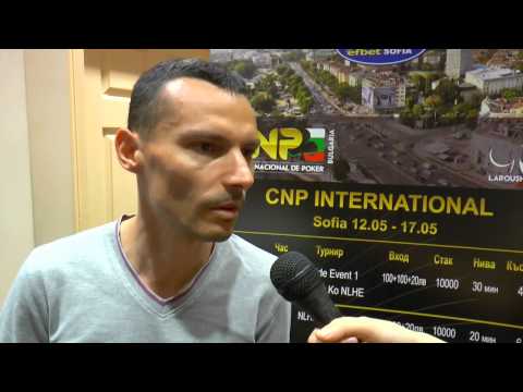 ENTREVISTA BORISLAV YOSIFOV  CNP SOFIA