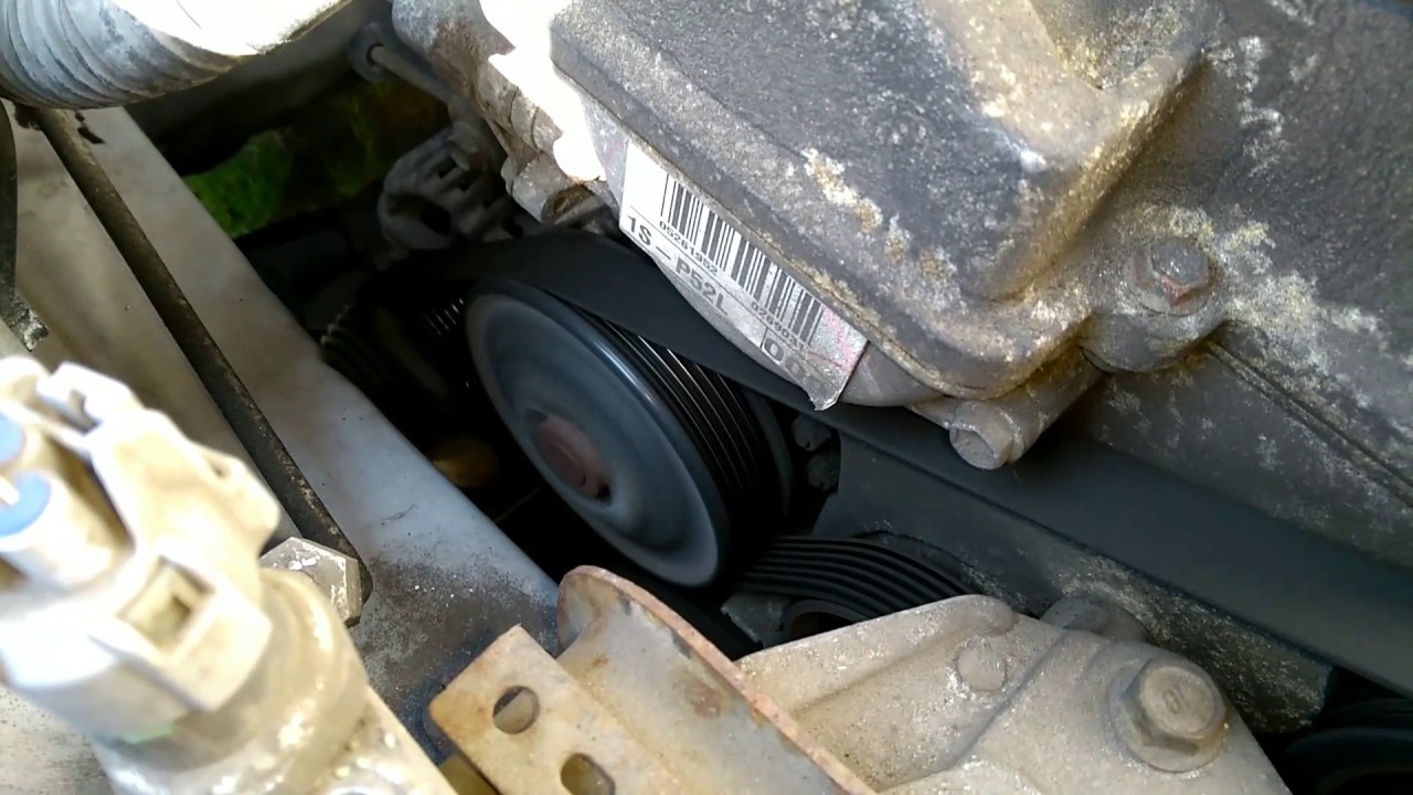 Toyota Yaris water pump (1) bearing malfunction - łożysko pompy wody ...