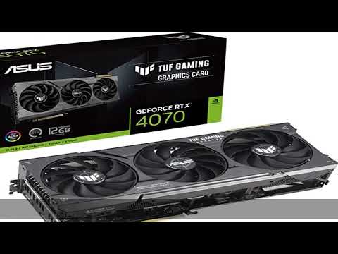 ASUS TUF Gaming NVIDIA GeForce RTX™ 4070 Gaming Graphics Card (PCIe 4.0, 12GB GDDR6X, HDMI 2.1, Dis