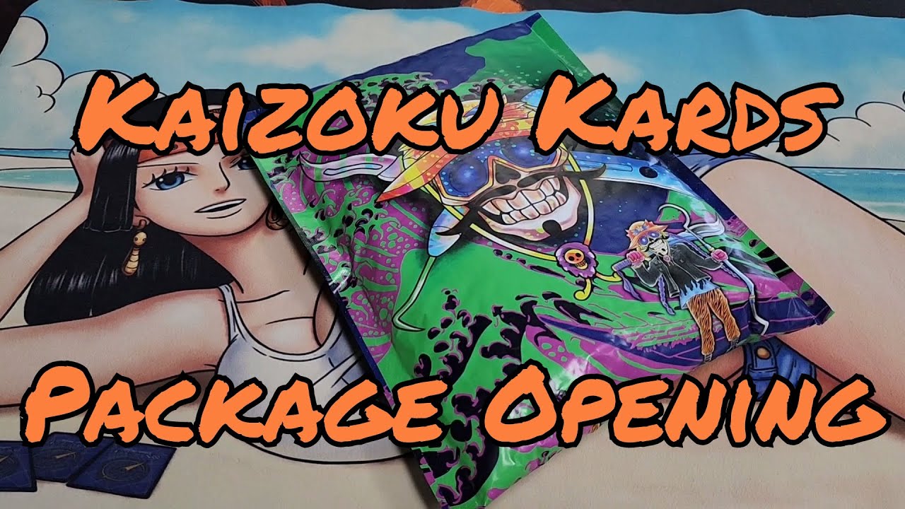 Kaizoku Kards Custom Cards Package Opening - One Piece Card Game