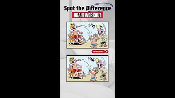 Test Your Eyes: Can You Spot The Differences?? Brain Workout! 🤔