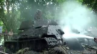 T 34 -76 Tank Pulled Out Of River