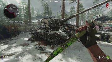 Easy Tutorial Dark Ops MELEE ONLY Exfil Challenge! (Cold War Zombies)