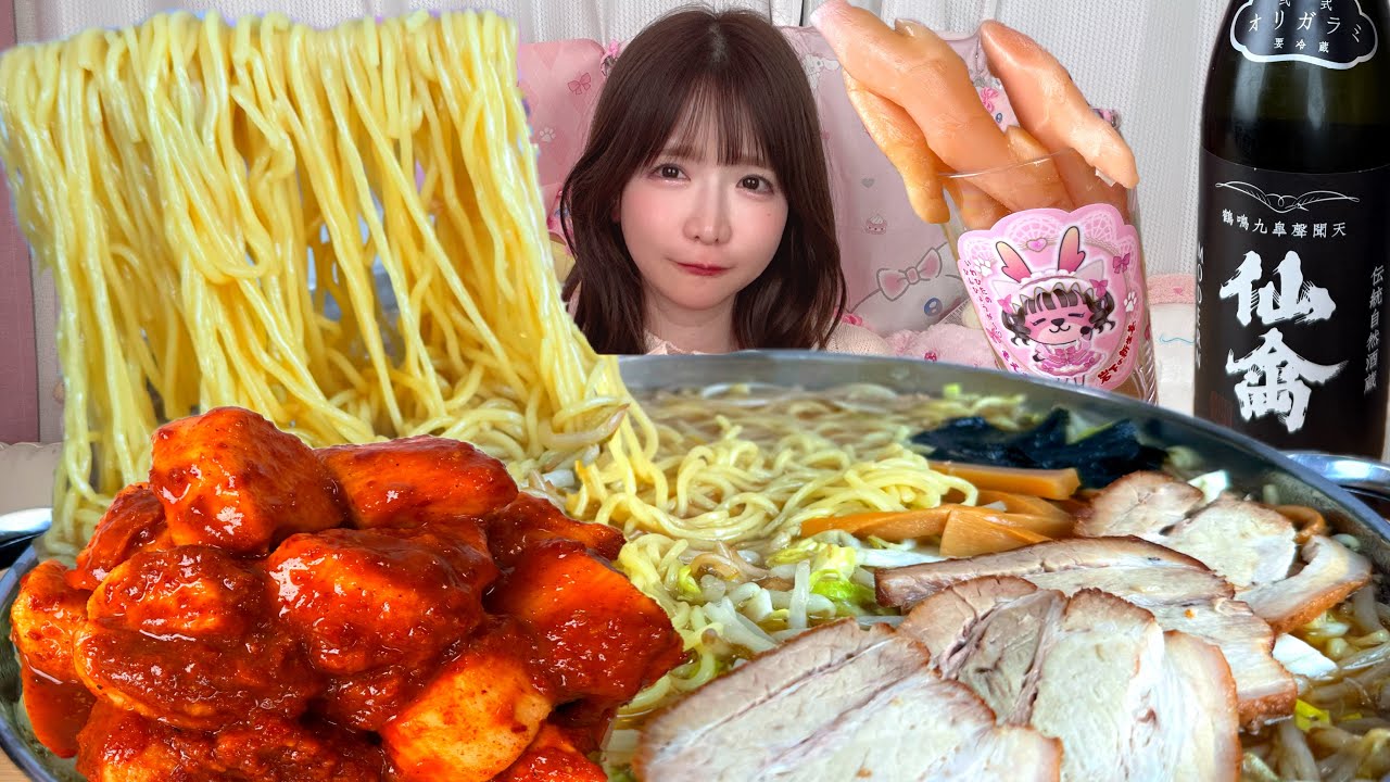 【大食い】お醤油ラーメン【ASMR】