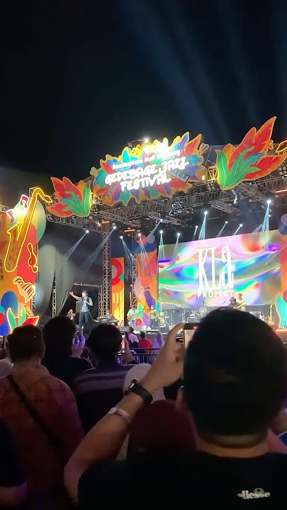 Kla Project tak bisa ke lain hati live #jazzfestival