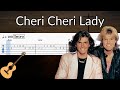 Cheri Cheri Lady Guitar Solo Tab Easy