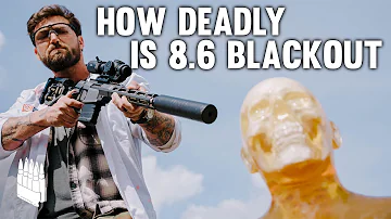 Testing the Lethality of 8.6 BLACKOUT - The Most violent Subsonic available