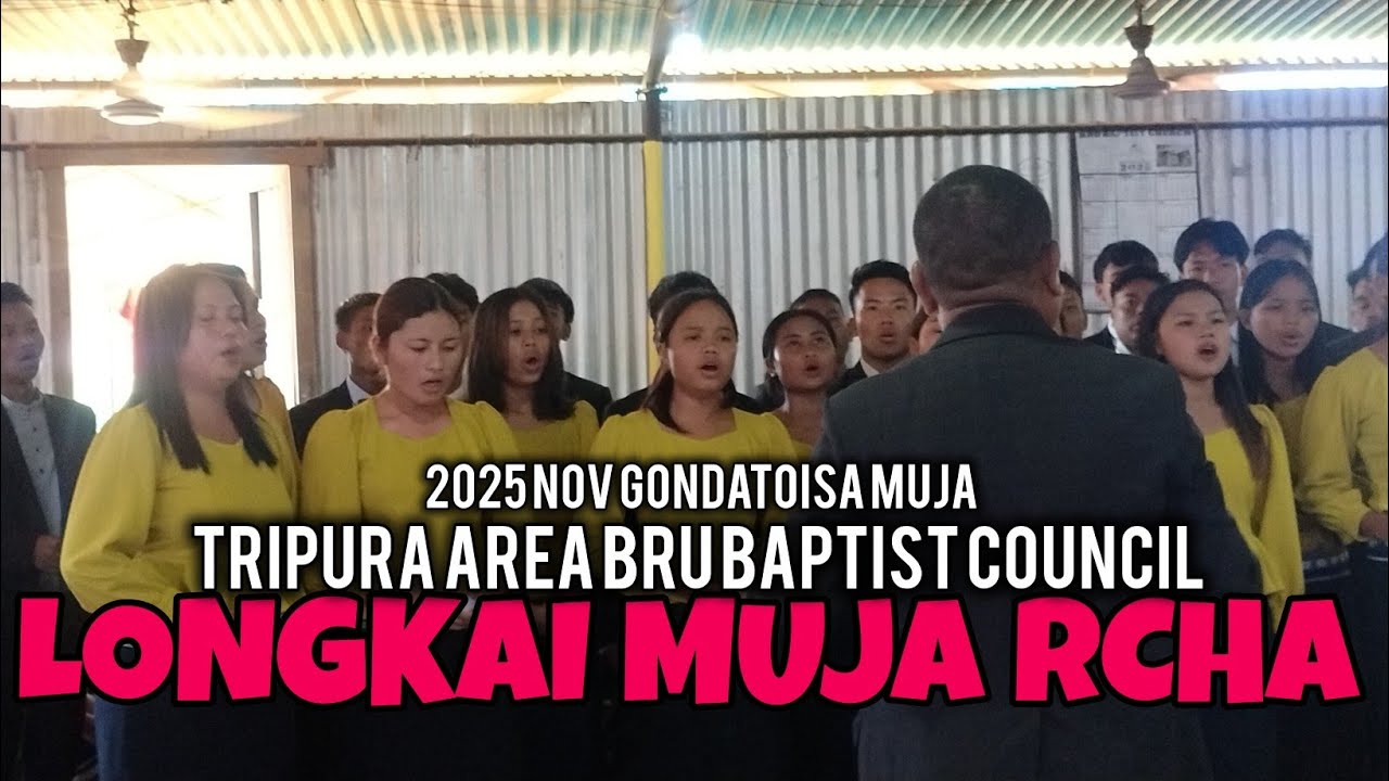 Tripura Area Bru Baptist Council Soba wai 8 ma  2025 || Longkai Muja Rcha dol @PusporamBruOfficial 