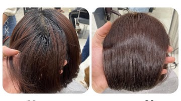 Mẫu Nhuộm cân bằng thực chiến do anh chị em salon thực hiện￼