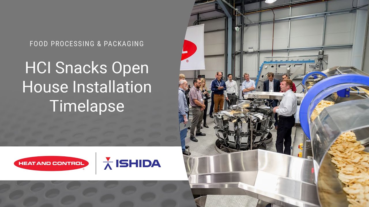 Ishida and Heat and Control Snacks Open House Installation Timelapse