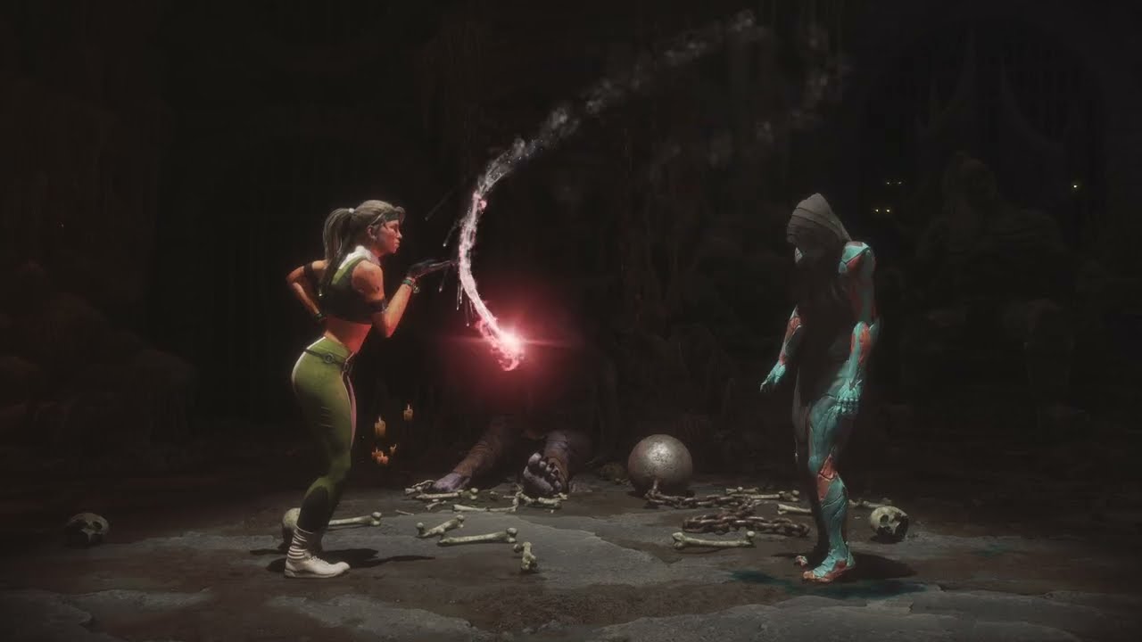 Brutality a day, until MK1. Klassic Sonya kiss.