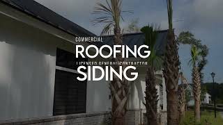 Commercial Siding and Roofing Pineland Preserve Amenity Center Pool House Summerville SC