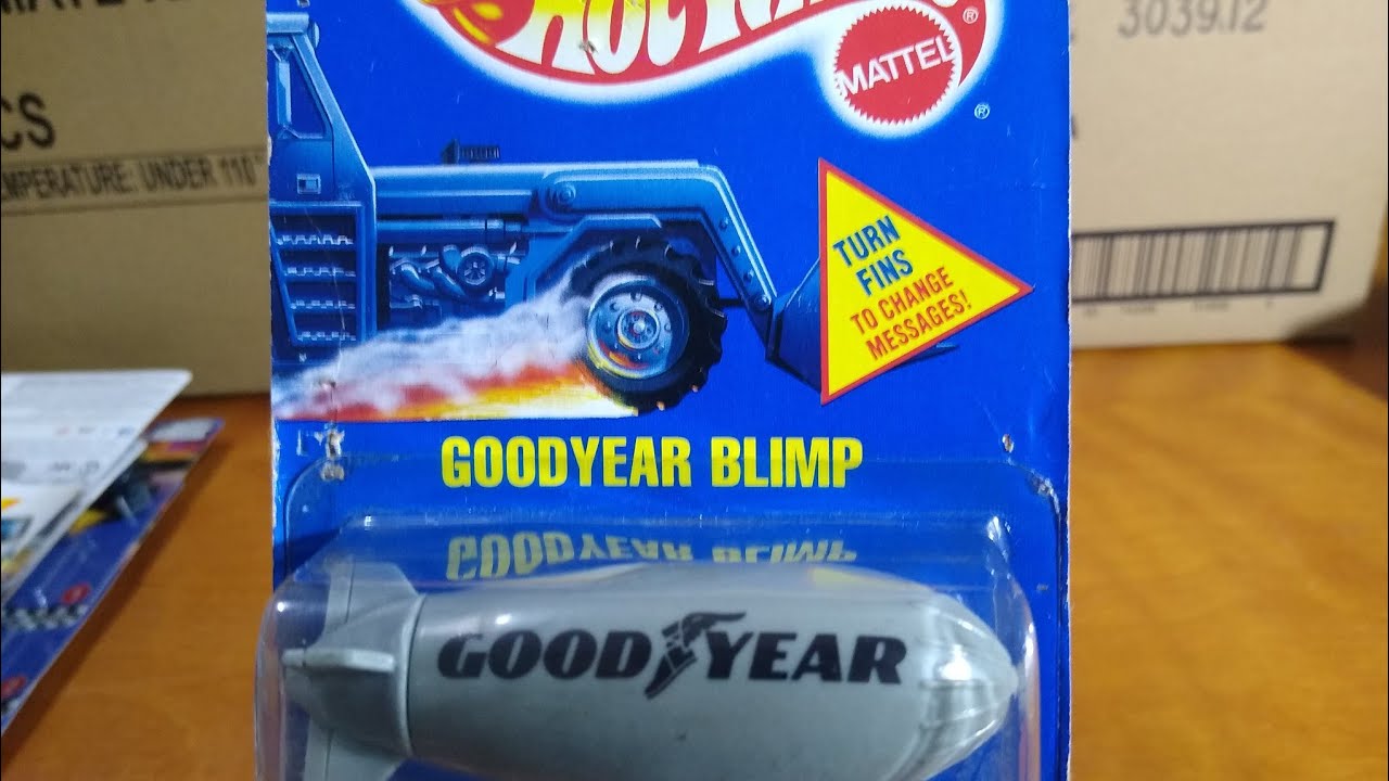 Hotwheels Goodyear Blimp (1991) - YouTube