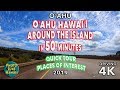 Oahu Hawaii Around The Island in 50 Minutes 2019