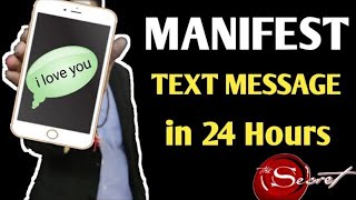 My Student Manifest a TEXT from Ex in 24 Hours | Rishabh Gautam The Law of Attraction Coach