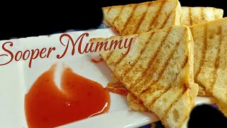 Chicken and Veg Grilled Sandwich Recipe By Sooper Mummy Kitchen