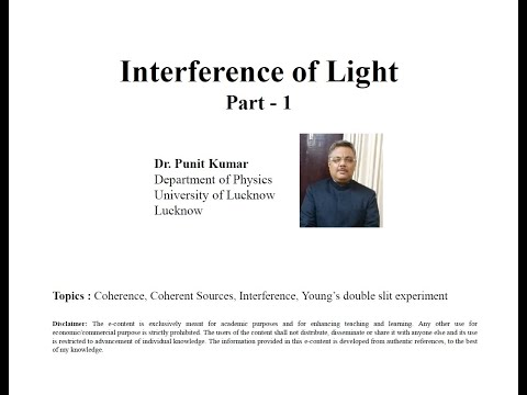 Interference of Light