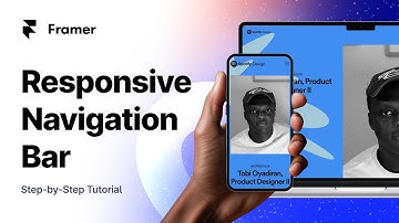 Framer Tutorial - Create a Responsive Website Navigation