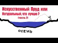 Искусственный пруд или натуральный, что лучше ? (часть2)