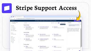 How to Contact Stripe Support in Stripe Dashboard Settings