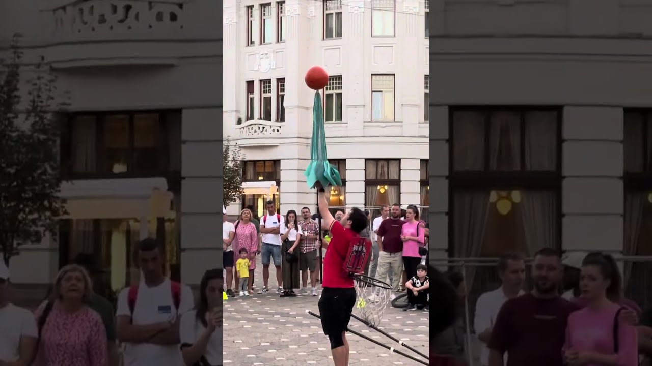 Timisoara…cea mai impresionanta acrobatie cu mingea