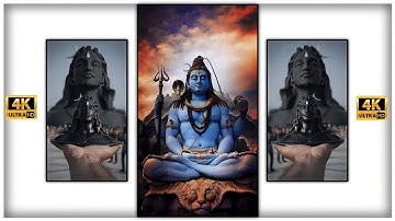 Mahadev New 4k Full Screen Status | Lord Shiva 4k Status 2022 | Bholenath New Status | #shorts