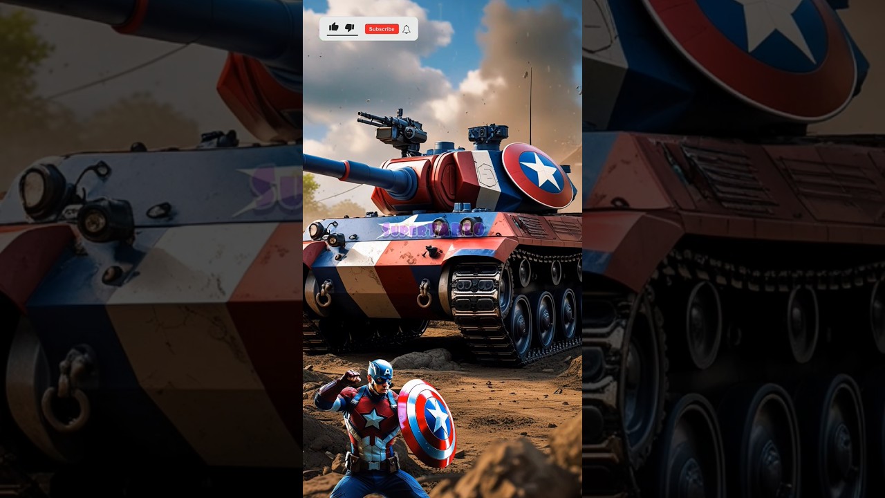 💥Superheroes avengers Good TANK BAJA  🤣 Marvel✅️ 