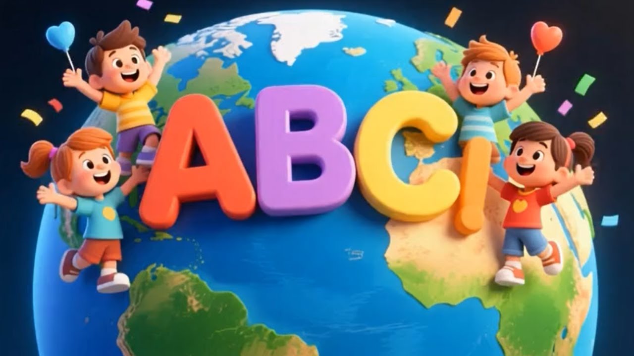 🚀 ABC Rocket Song for Kids | Learn the Alphabet While Flying to Space!