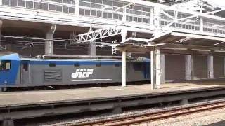 EF210-11号機[岡]代走牽引5060レ 熱海駅通過