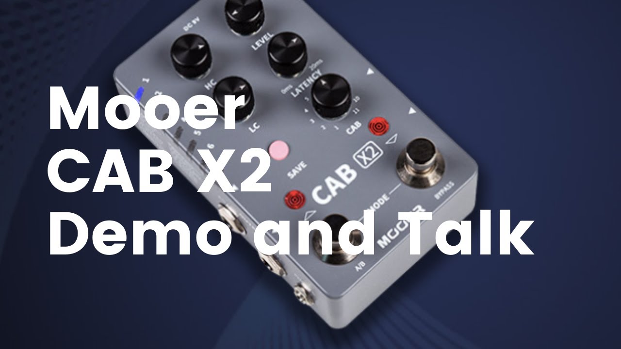 Mooer Cab X2 - Talk and Demo