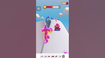 Blob Runner 3D | New update new skin level 141 iOS, android #Shorts #Blobrunner3D