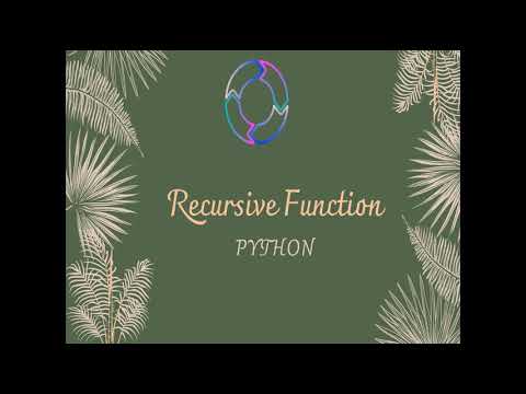 Recursive function : Python: Calculating factorial of a number