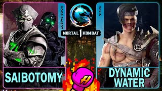 MK1 Saibotomy (NOOB SAIBOT) VS Dynamic Water (HAVIK)🥊Mortal Kombat 1🥊4K 60ᶠᵖˢ