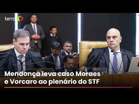 Mendonça libera para plenário do STF caso de mensagens entre Moraes e Vorcaro