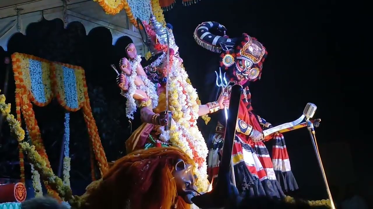 #ಸಂಪೂರ್ಣದೇವಿಮಹಾತ್ಮೆ ✨ #ಯಕ್ಷಗಾನ ✨   ಶ್ರೀದೇವಿಯಾಗಿ ವಂಡಾರ್ ಗೋವಿಂದ ✨ ಮಹಿಷಾಸುರ ಆಲೂರು ಸುಧಾಕರ