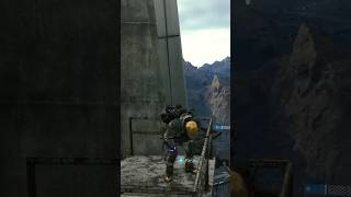 DS: Ontop of the incinerator tower!  #deathstranding #deathstrandingps5
